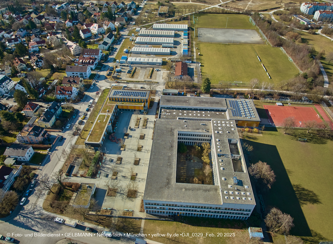 20.02.2023 -  der verschwundene Hachinger Bach in Neuperlach und Berg am Laim